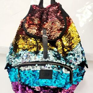 2012 VS PINK Limited Edition Multicolor Sequins Backpack!